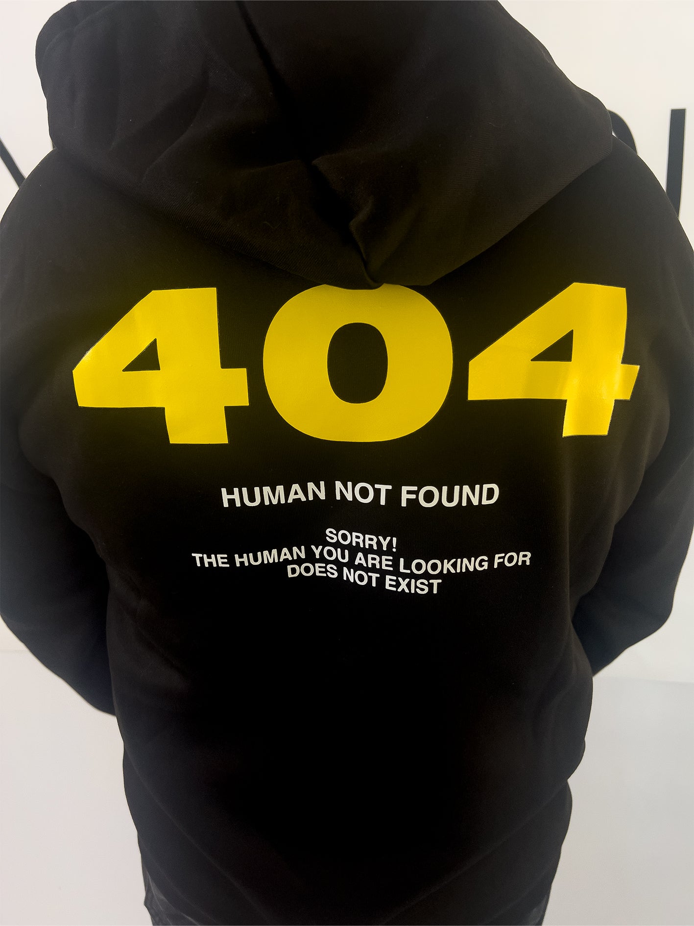 ERROR HUMAN NOT FOUND HOODIE